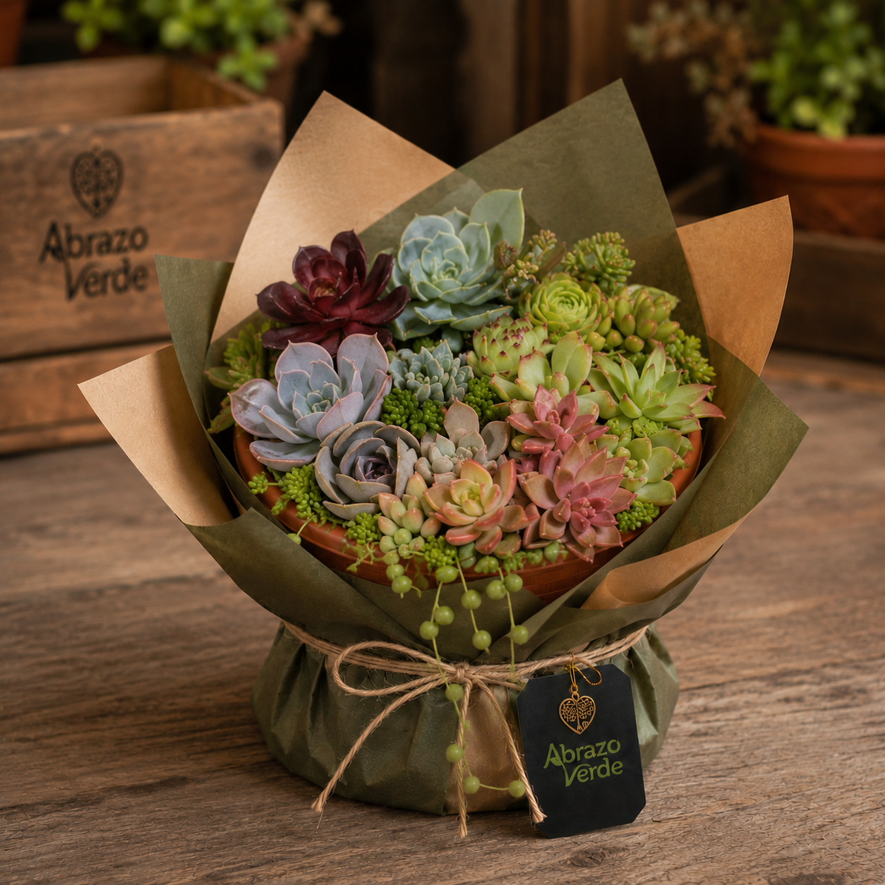 Mix de Suculentas personalizado – Regalo con Intención