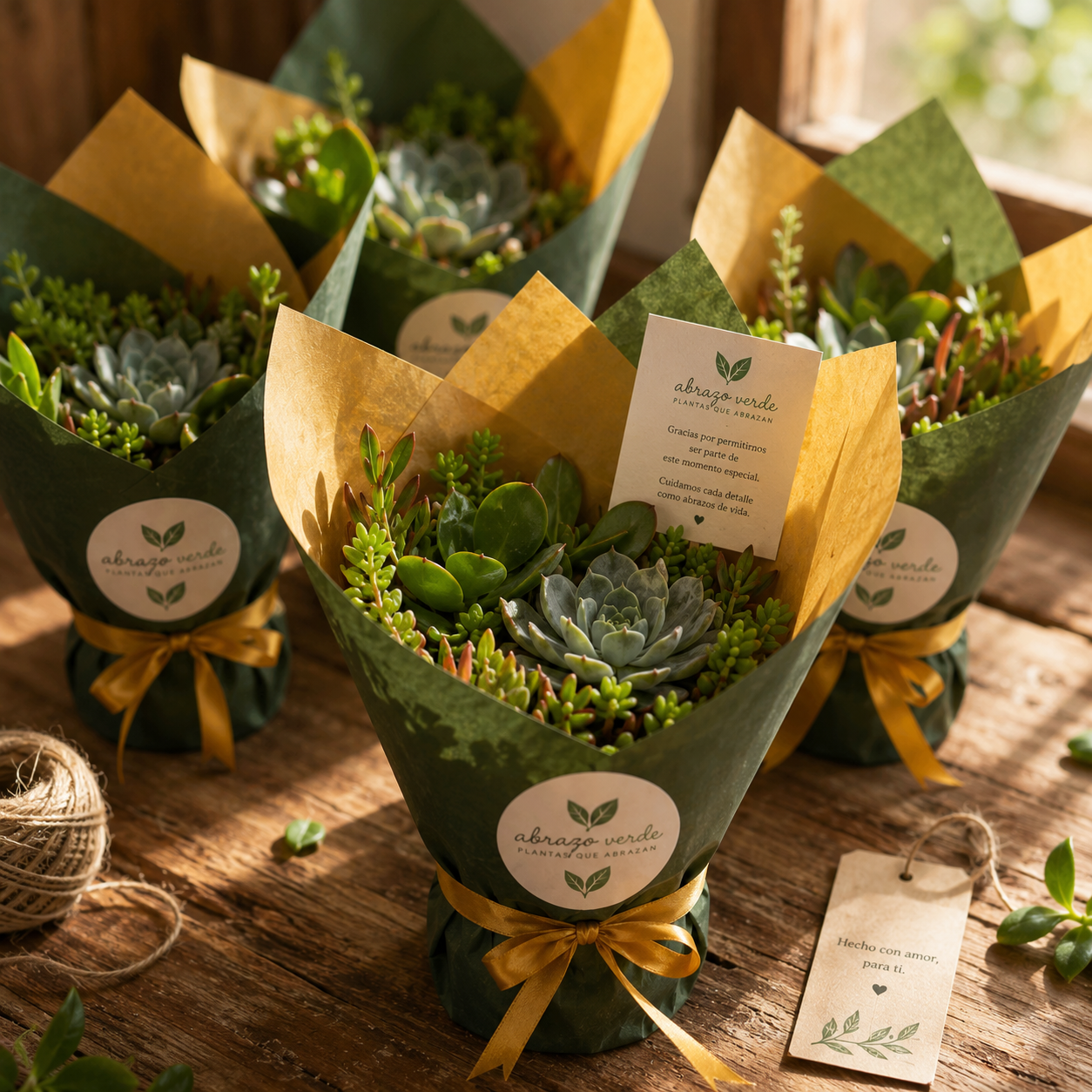 Mix de Suculentas personalizado – Regalo con Intención