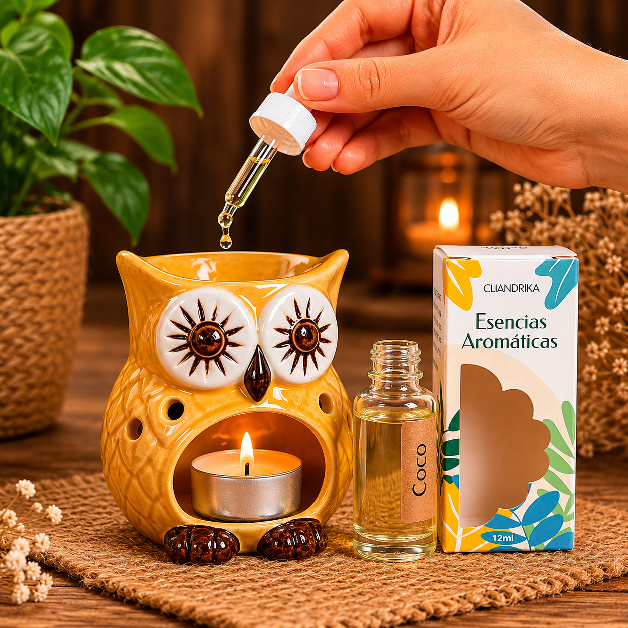 Ritual de Calma – Set Aromático Búho