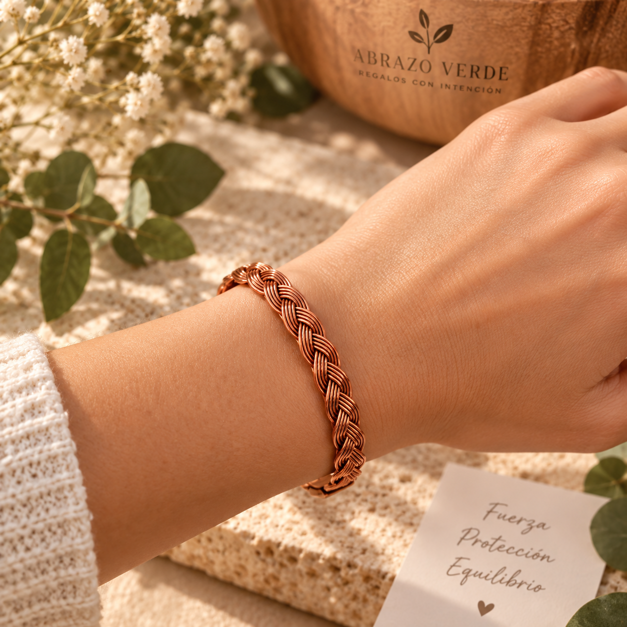 Pulsera Escudo de Cobre