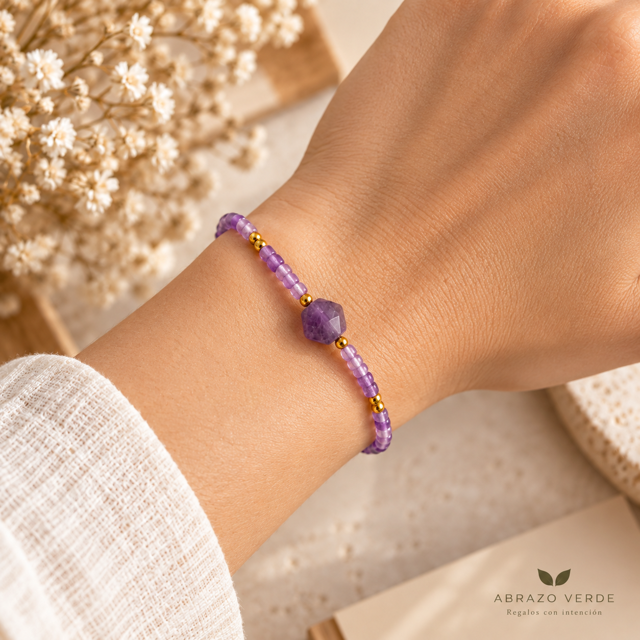 Pulsera Serenidad y calma -Amatista
